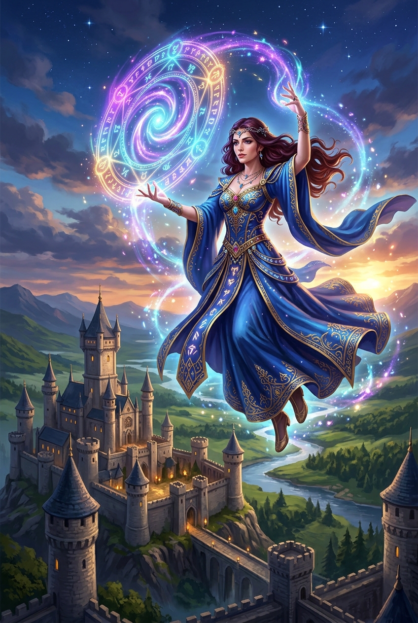 Seraphina, a Maga Arcanista
